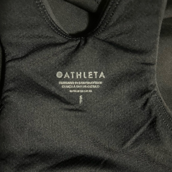 Athleta Conscious Crop Black Tank Size S - Picture 5 of 5